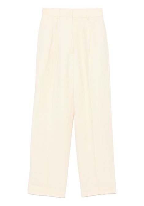 Yellow Savannah Fox straight trousers Blazé milano - women